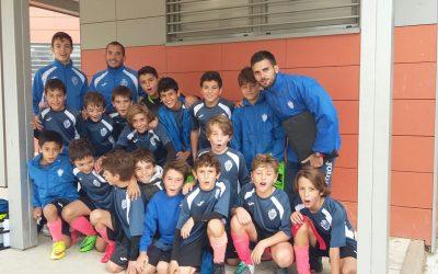 El Alevín “B” sale victorioso.