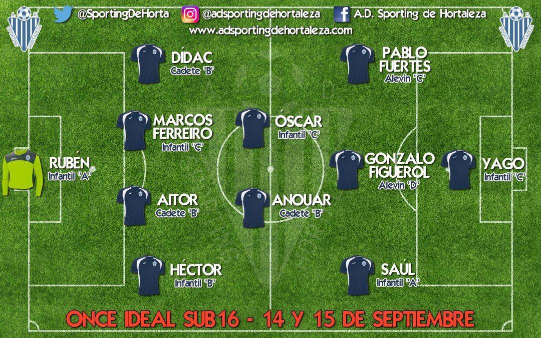 Once ideal jornada 14 y 15 de Septiembre